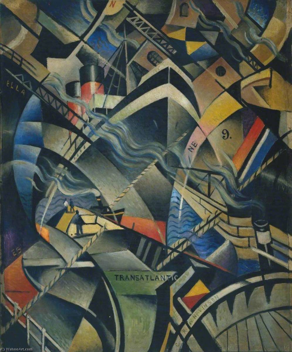 The Arrival — Christopher Richard Wynne Nevinson