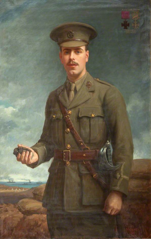 Second Lieutenant Alfred Victor Smith (1891–1915), Vc — Isaac Cooke