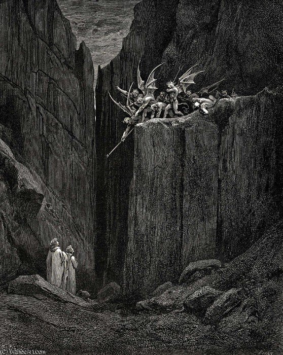 Dore Gustave 50 Scarcely Had His Feet Reach-d To The Lowest Of The Bed Beneath — Paul Gustave Doré