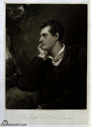George Gordon, 6th Lord Byron — Richard Westall