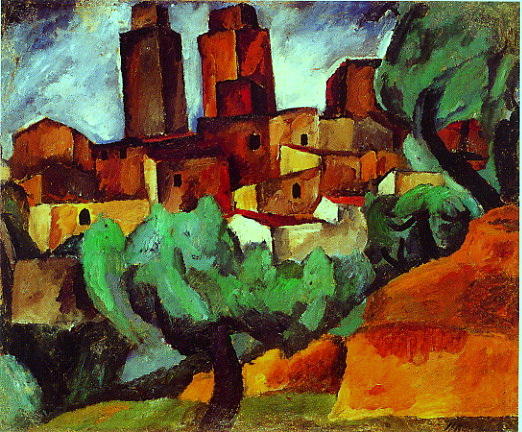 San Gimignano — Pyotr Konchalovsky