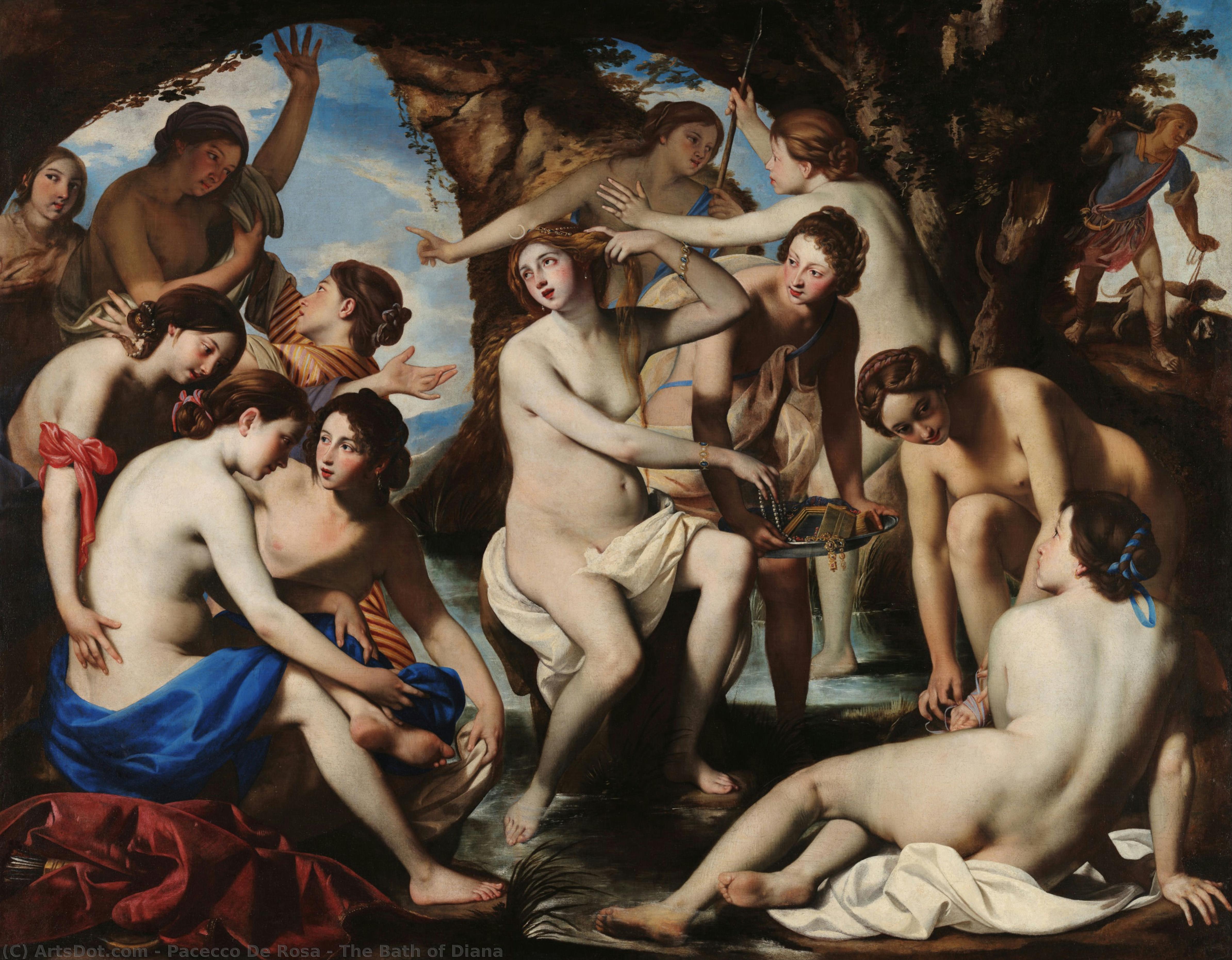 The Bath Of Diana — Pacecco De Rosa