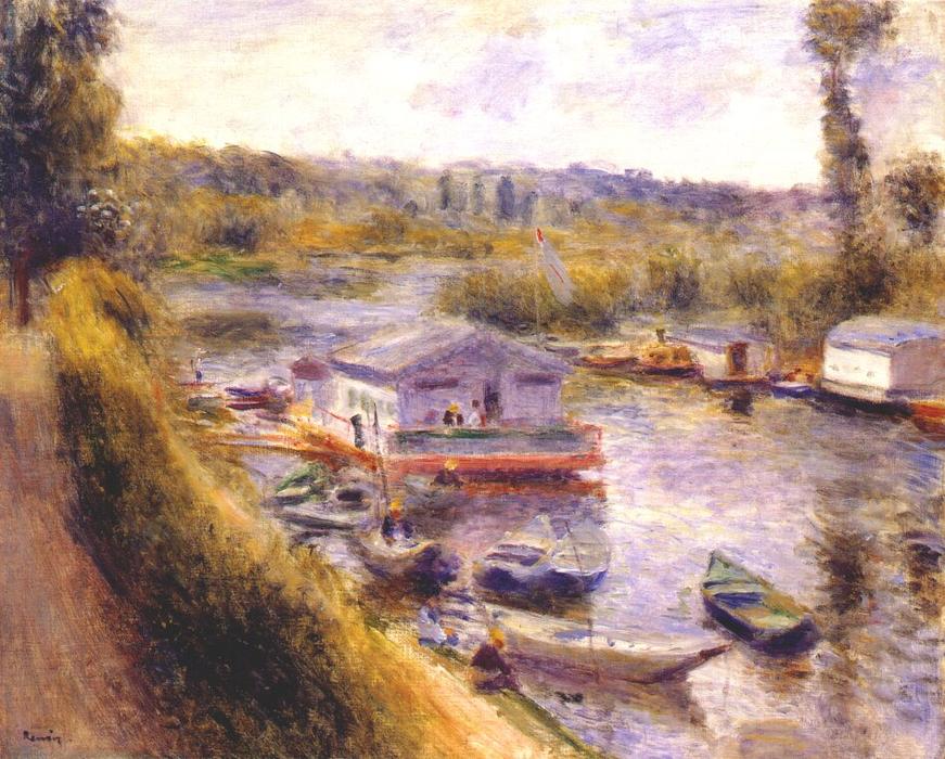 Washhouse At Lower Meudon — Pierre-auguste Renoir