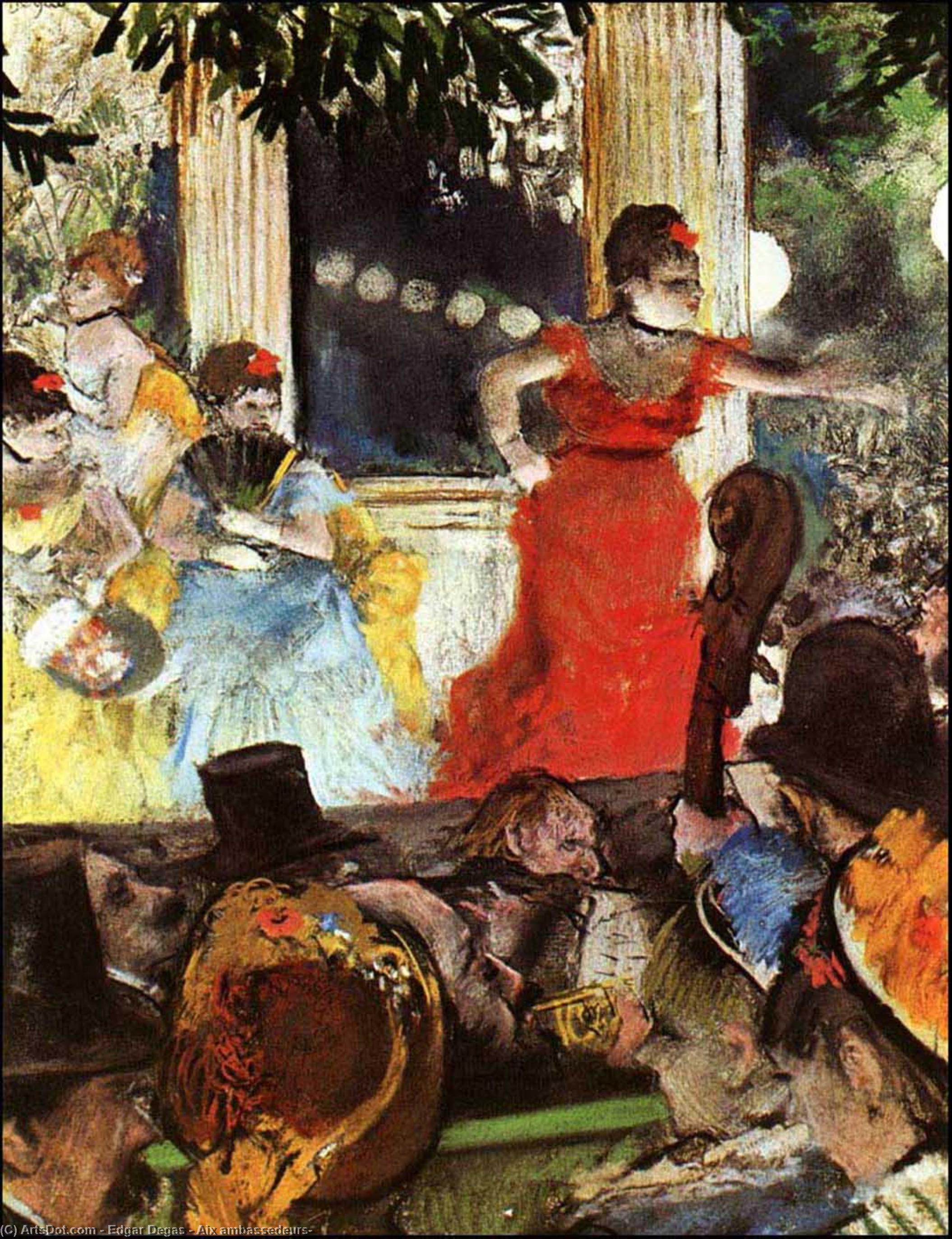 Aix Ambassedeurs, — Edgar Degas