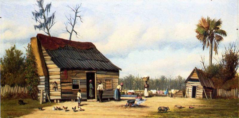 Cabin Scene 3 — William Aiken Walker