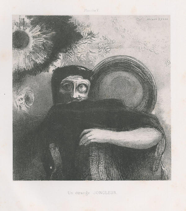 A Strange Juggler — Odilon Redon