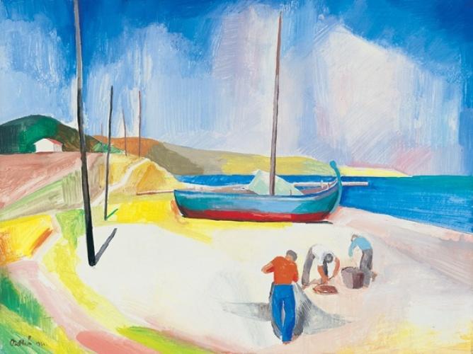 Italian Harbor — Karoly Patko