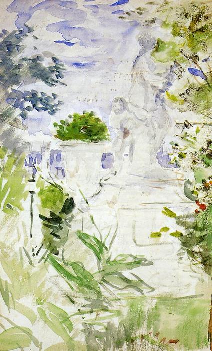 The Tuileries — Berthe Morisot