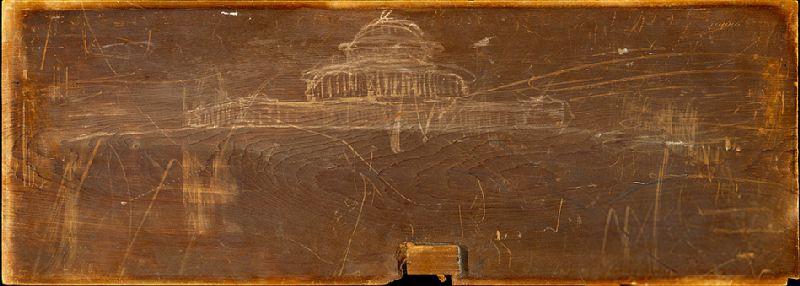 Sketch For Ohio State Capit — Thomas Cole
