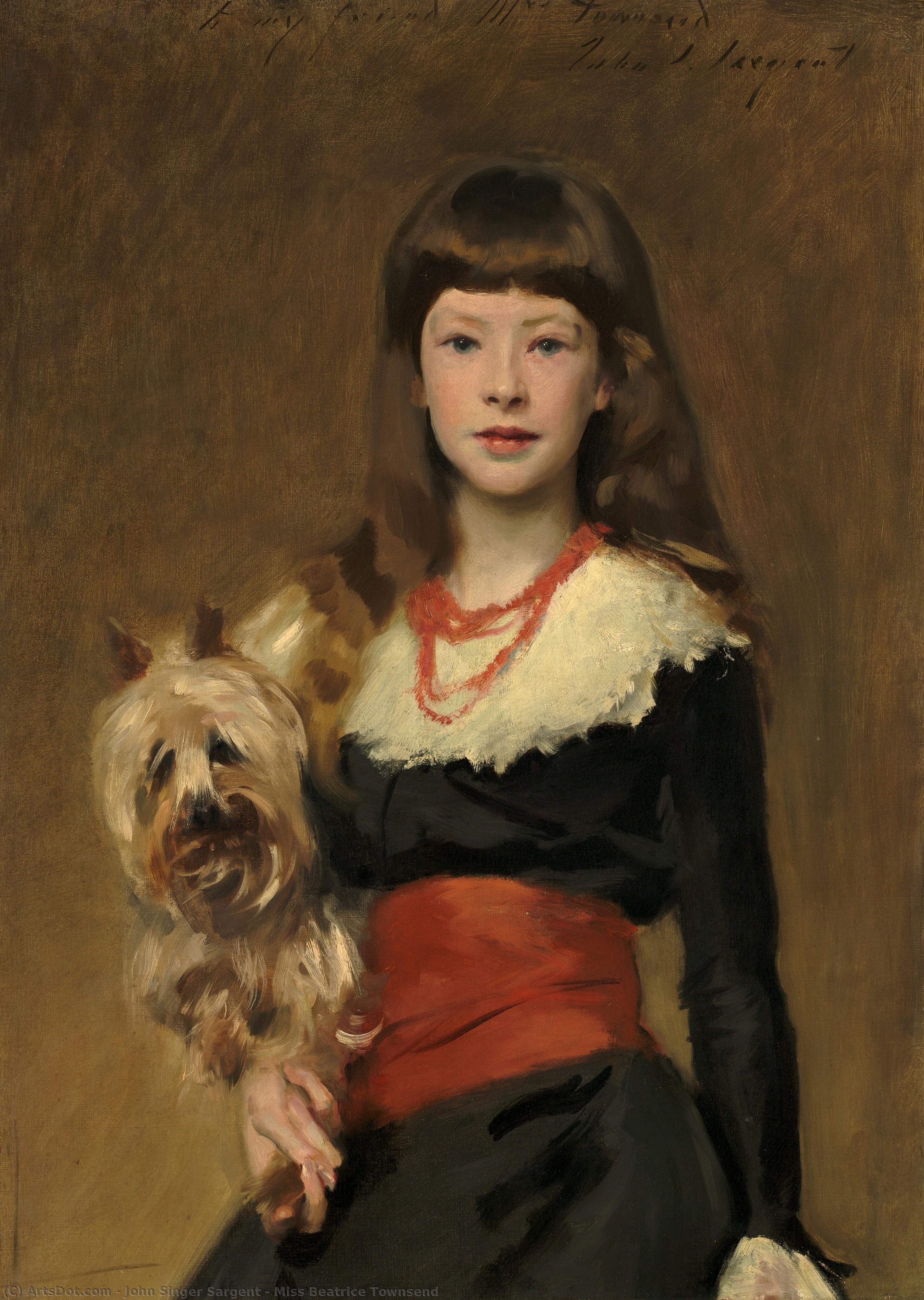 Miss Beatrice Townsend — John Singer Sargent