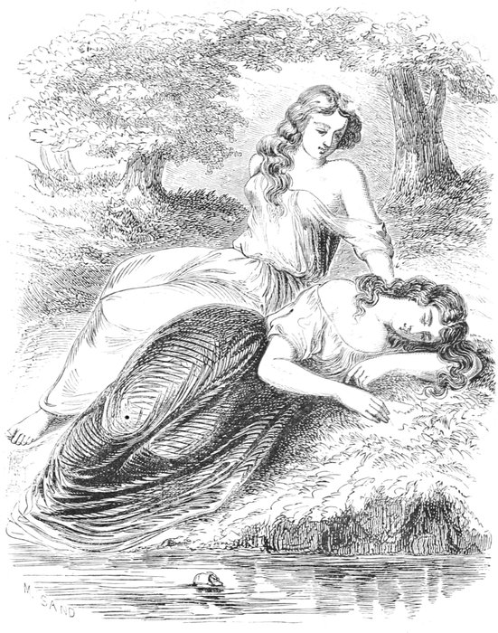 Illustration For George Sand’s Novel Lélia — Maurice Sand