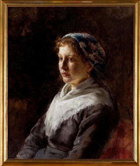 Bavarian Peasant Girl — Theodore Clement Steele
