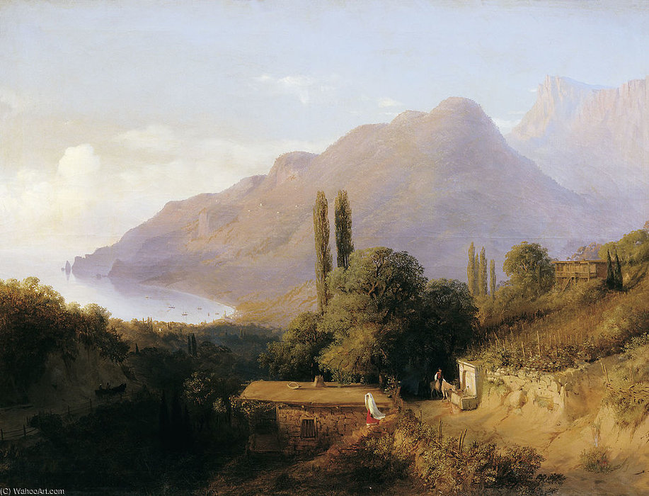A Crimean Landscape — Lef Feliksovich Lagorio