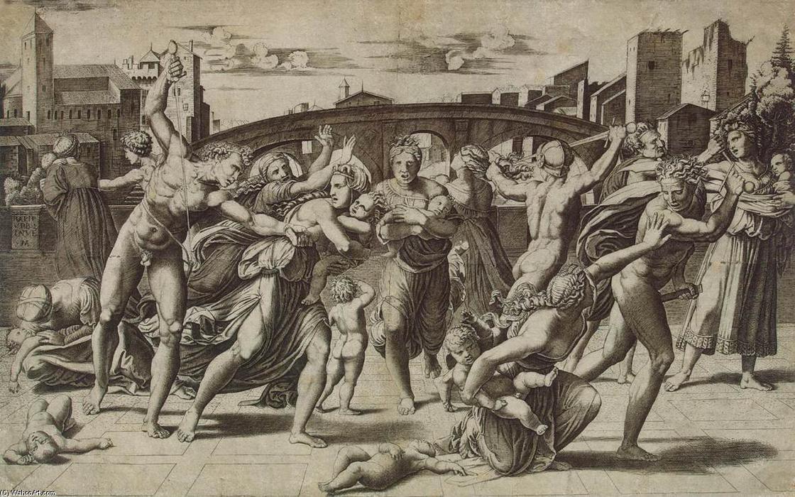 Massacre Of The Innocents — Marcantonio Raimondi