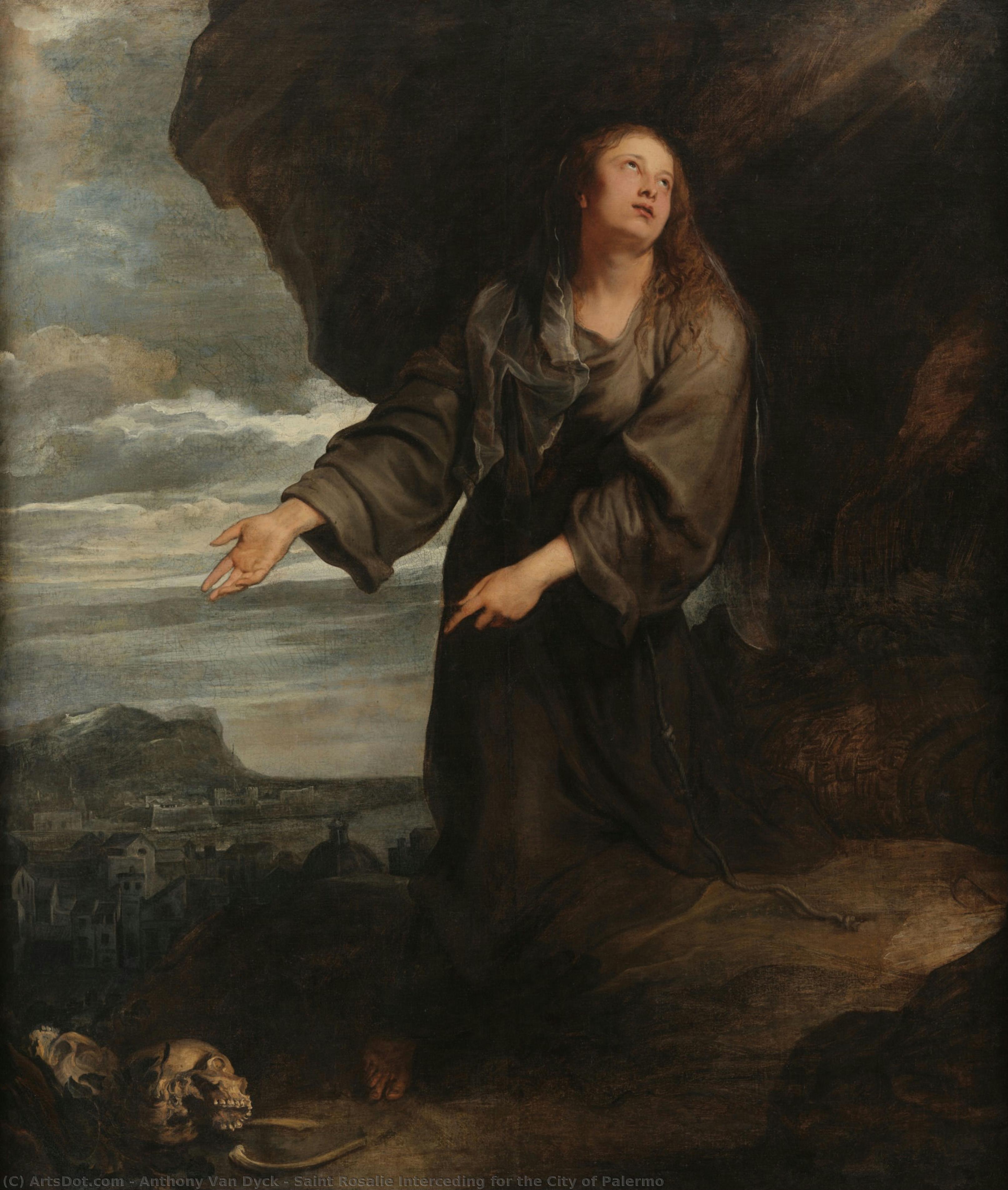 Saint Rosalie Interceding For The City Of Palermo — Sir Anthony Van Dyck