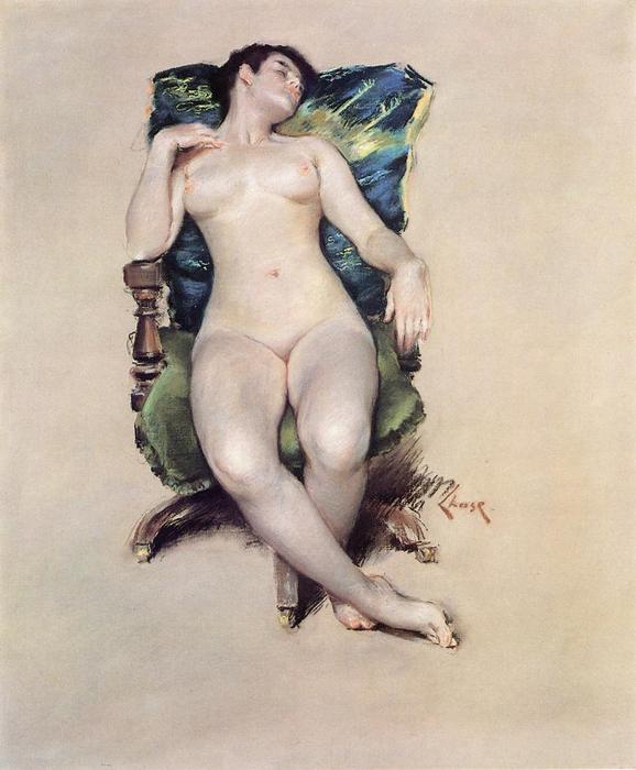 Nude Resting — William Merritt Chase
