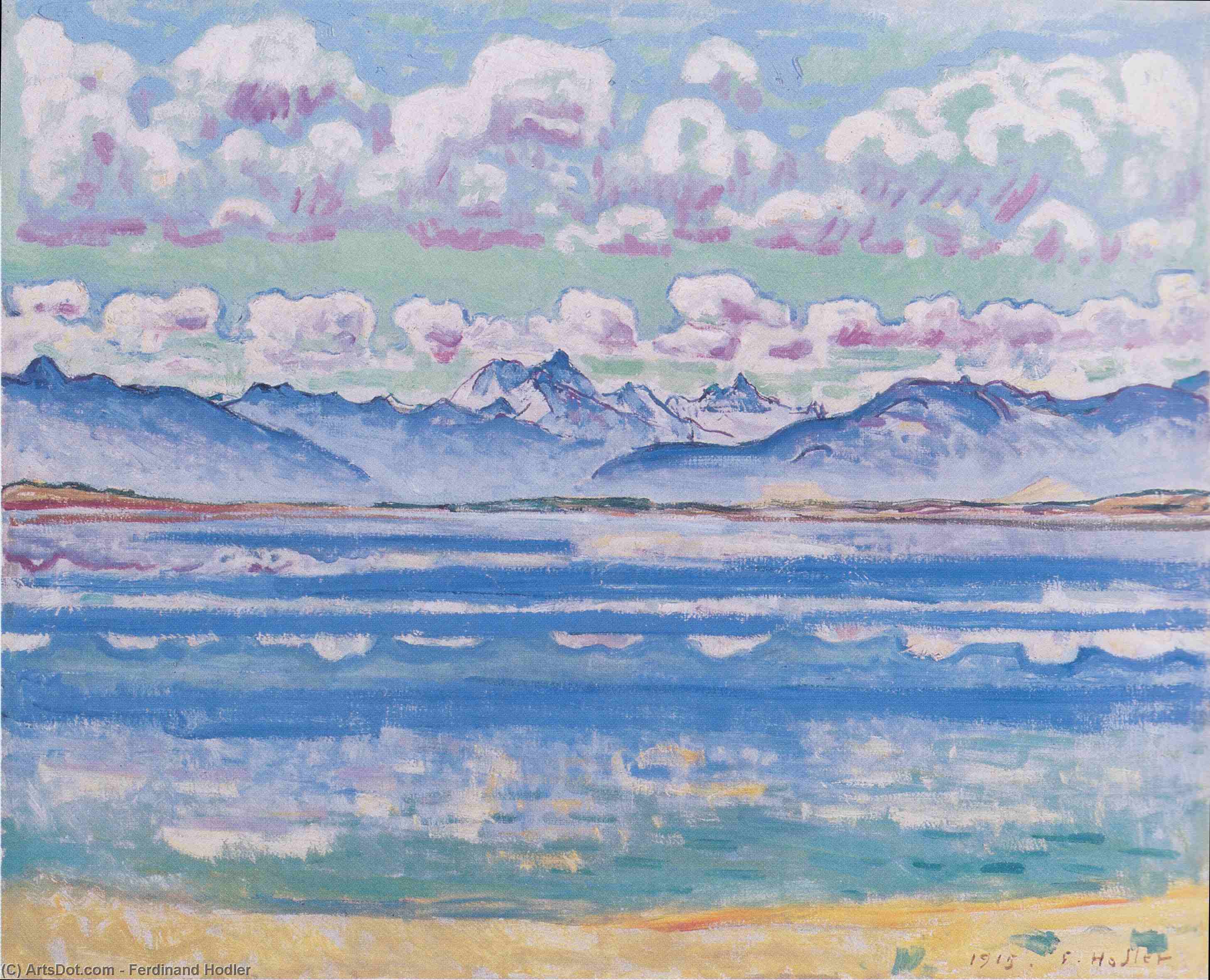 Weisshorn Of Montana — Ferdinand Hodler