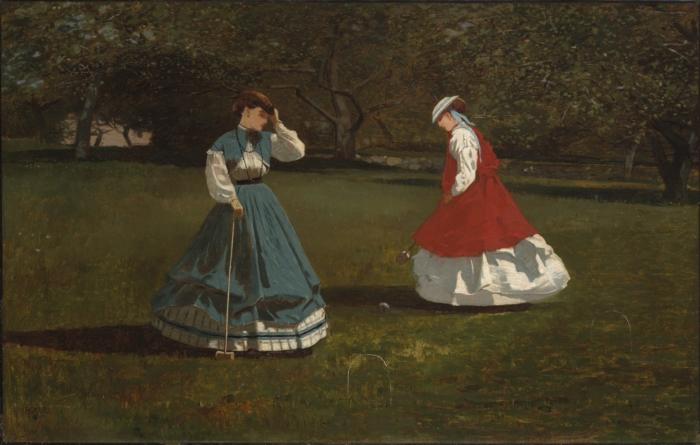 Game Of Croquet — Winslow Homer