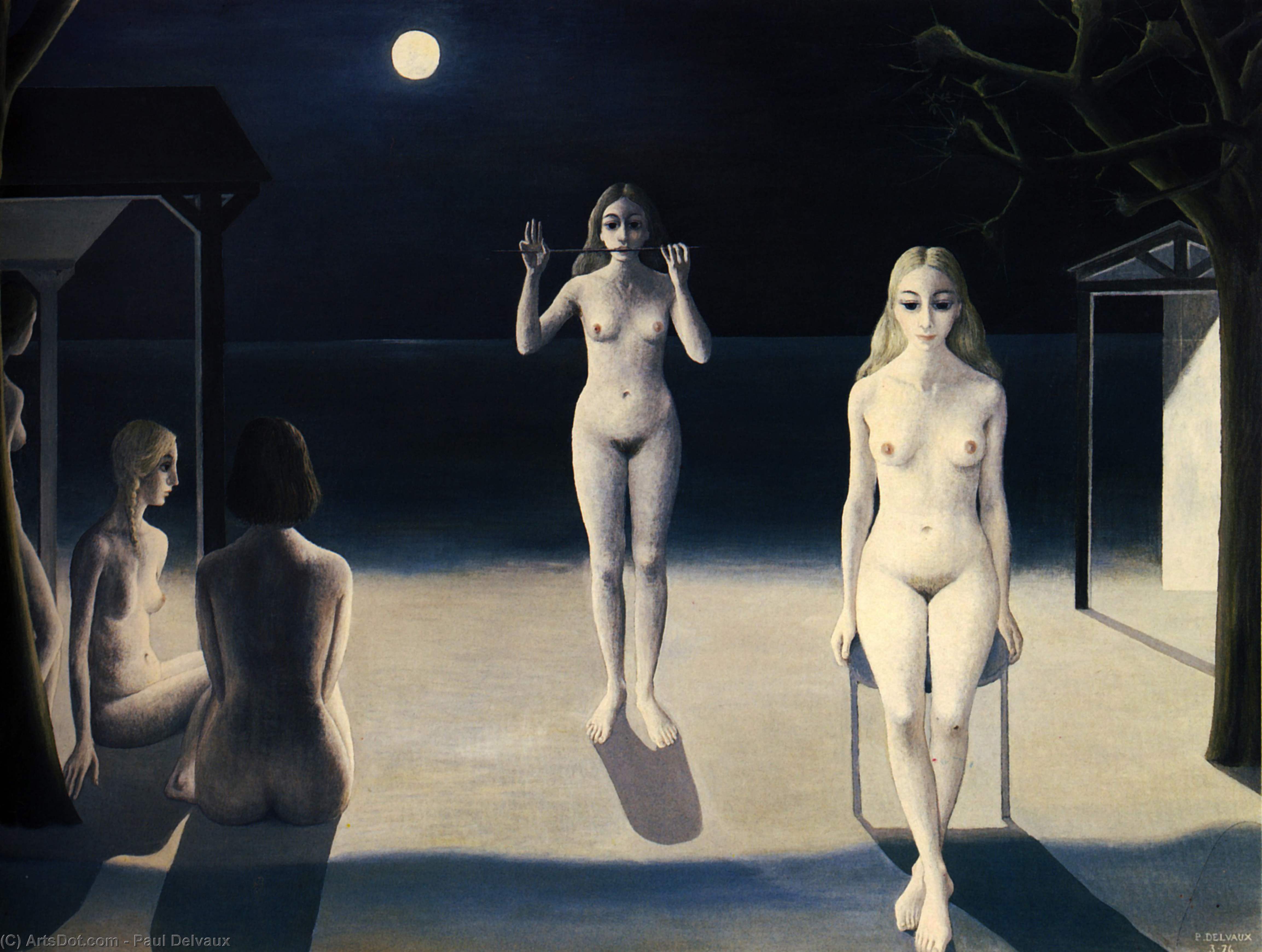 Night Sea — Paul Delvaux