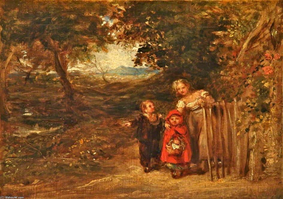 At The Cottage Gate — John Linnell