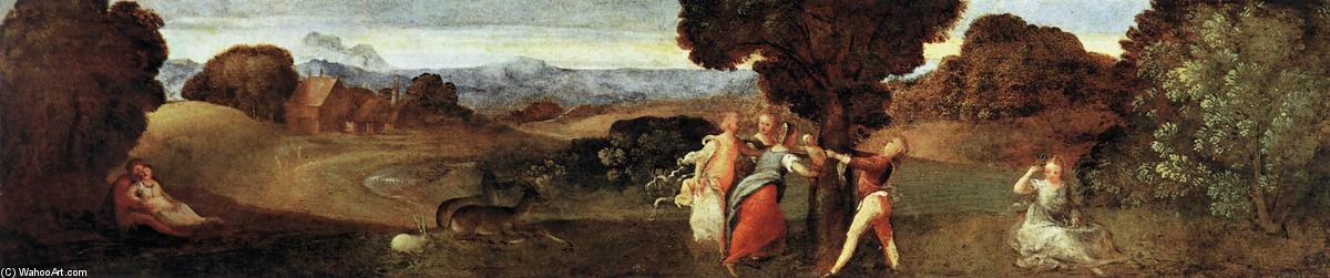 The Birth Of Adonis — Titian