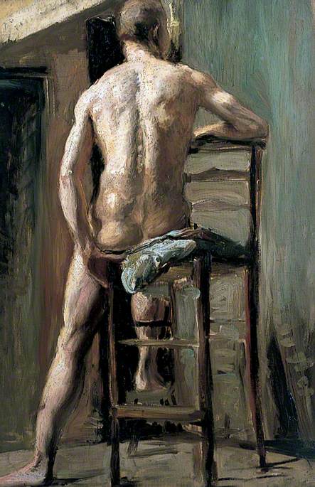 Male Figure Seated — Maxwell Gordon Lightfoot