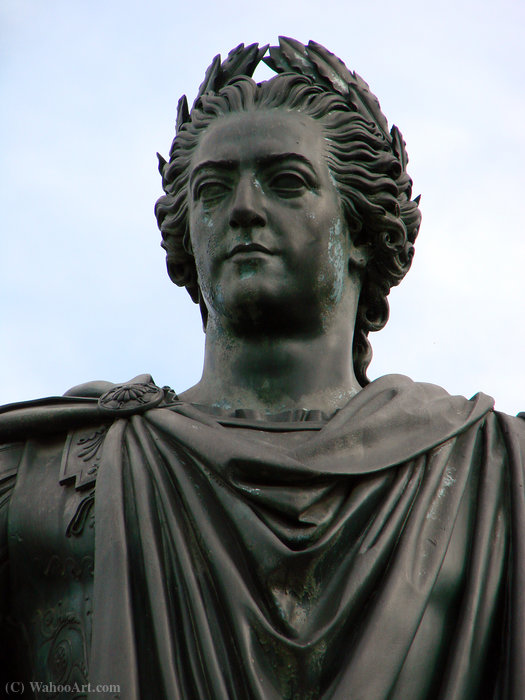 Statue De Louis Xv(detail) — Pierre Cartellier