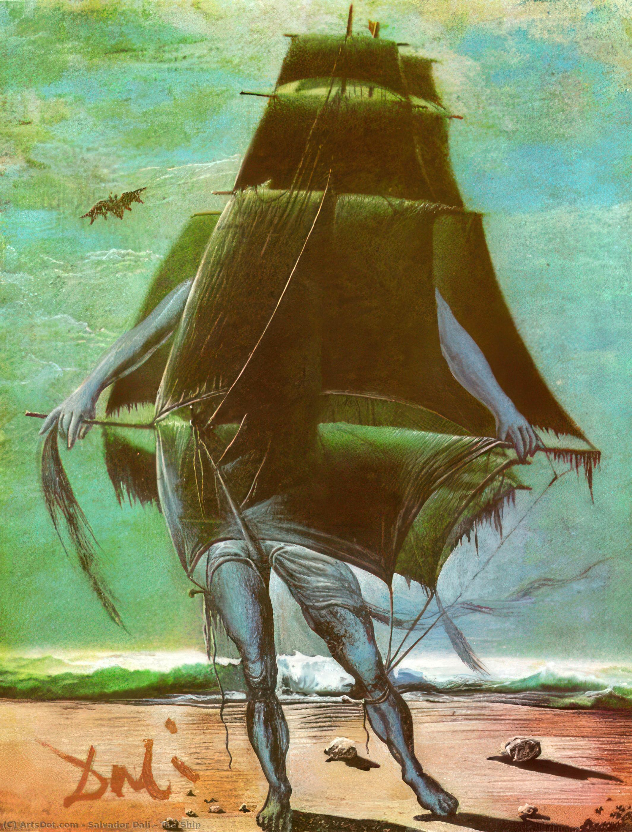 El Barco — Salvador Dalí