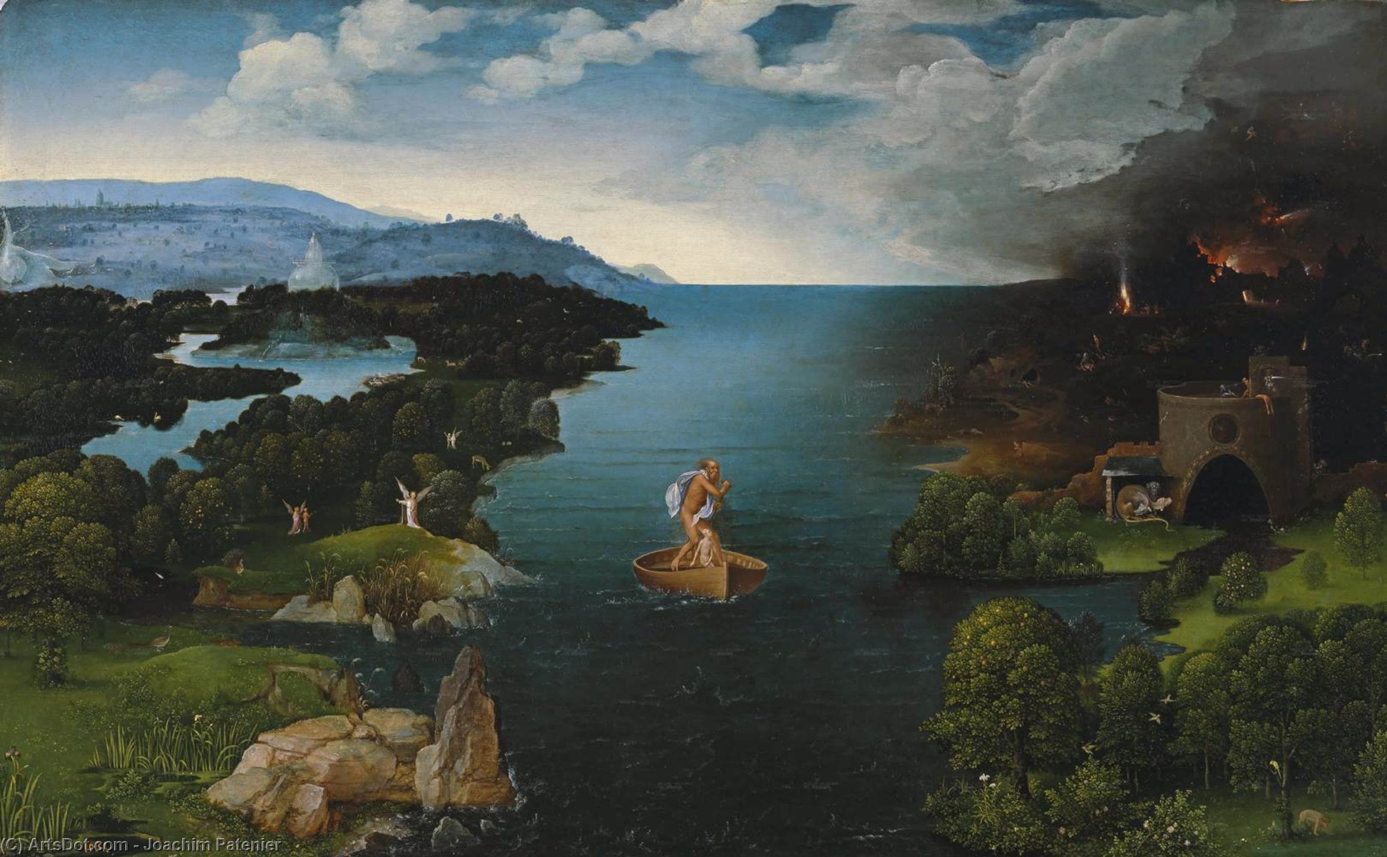 Charon — Joachim Patenier