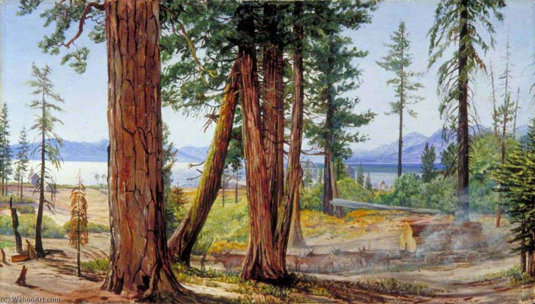 Lake Tahoe, California — Marianne North