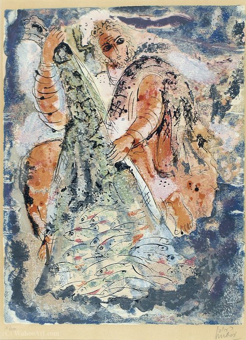 The Fisherman - (02) — Reuven Rubin