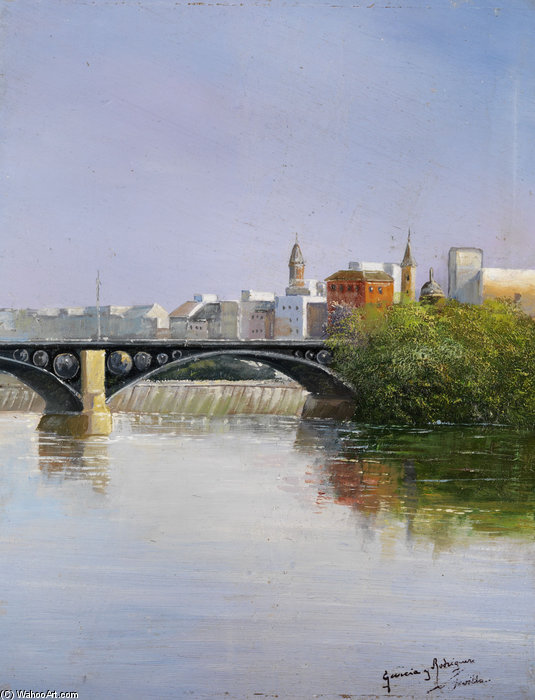 Brucke In Sevilla — Manuel García Y Rodríguez