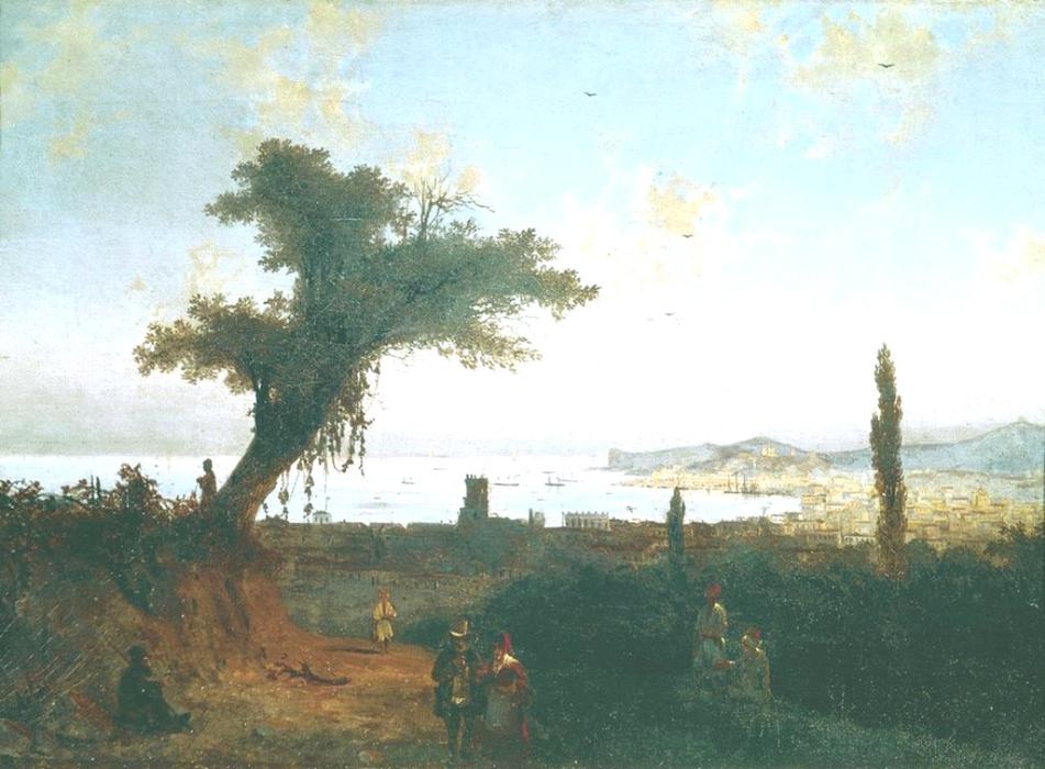The Old Feodosia — Ivan Konstantinovich Aivazovsky