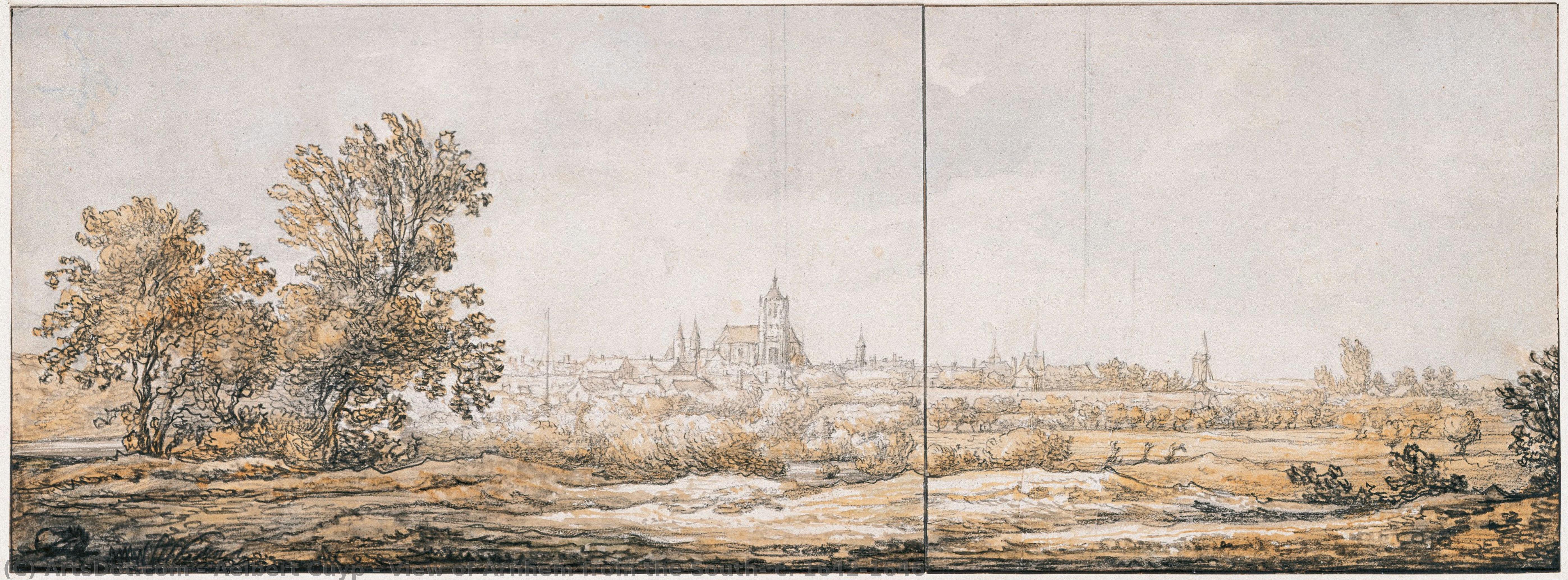 View Of Arnhem From The South, C. 1642-1646 — Aelbert Jacobszoon Cuyp