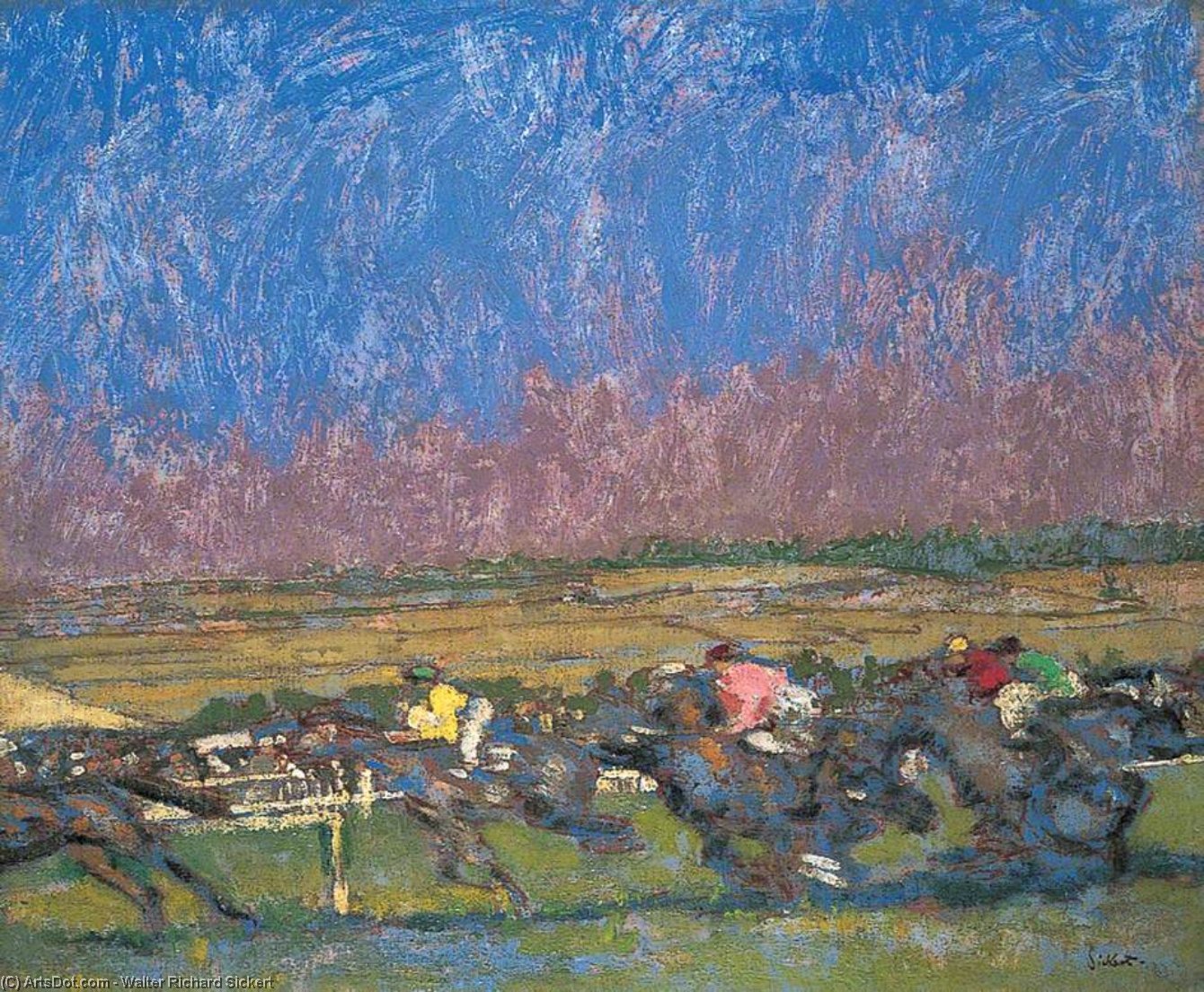 Dieppe Races — Walter Richard Sickert