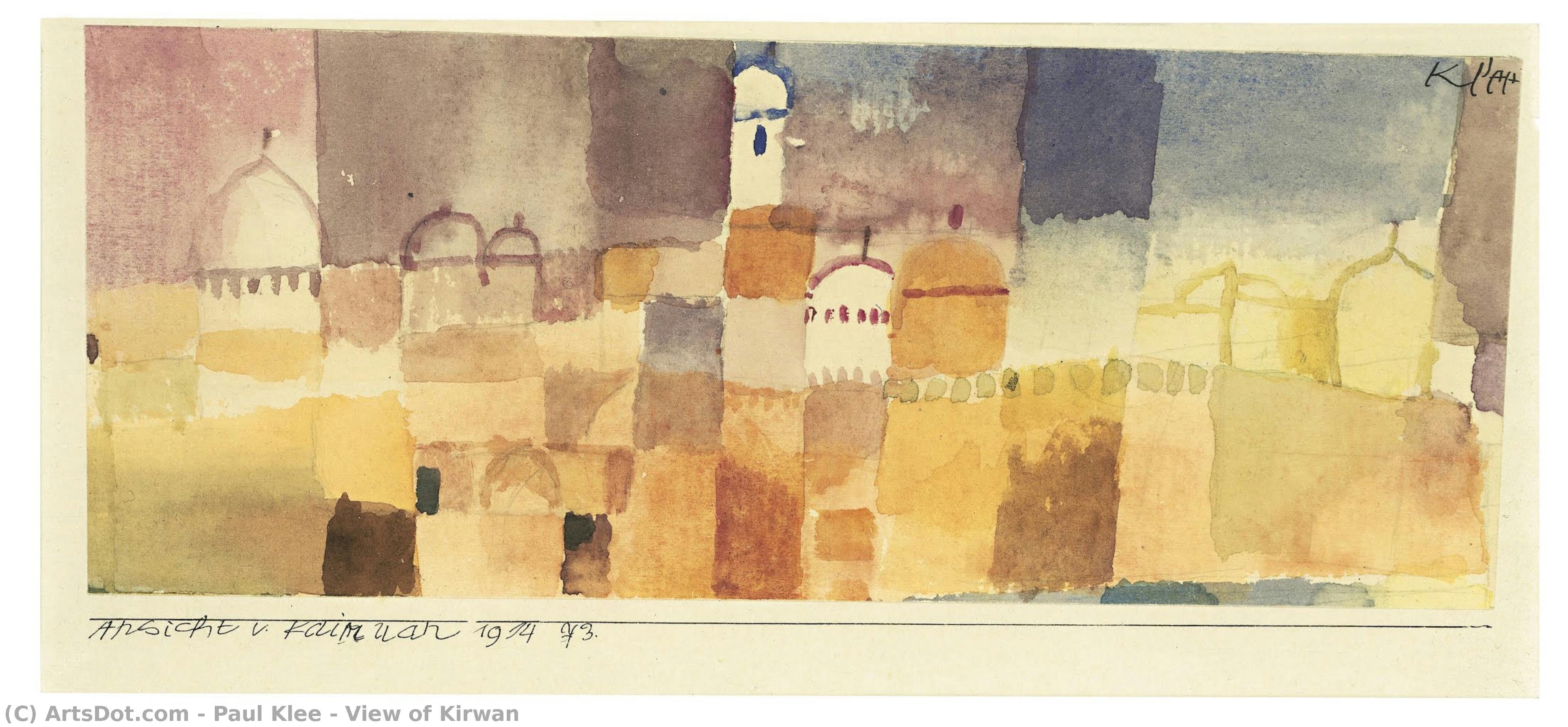 View Of Kirwan — Paul Klee