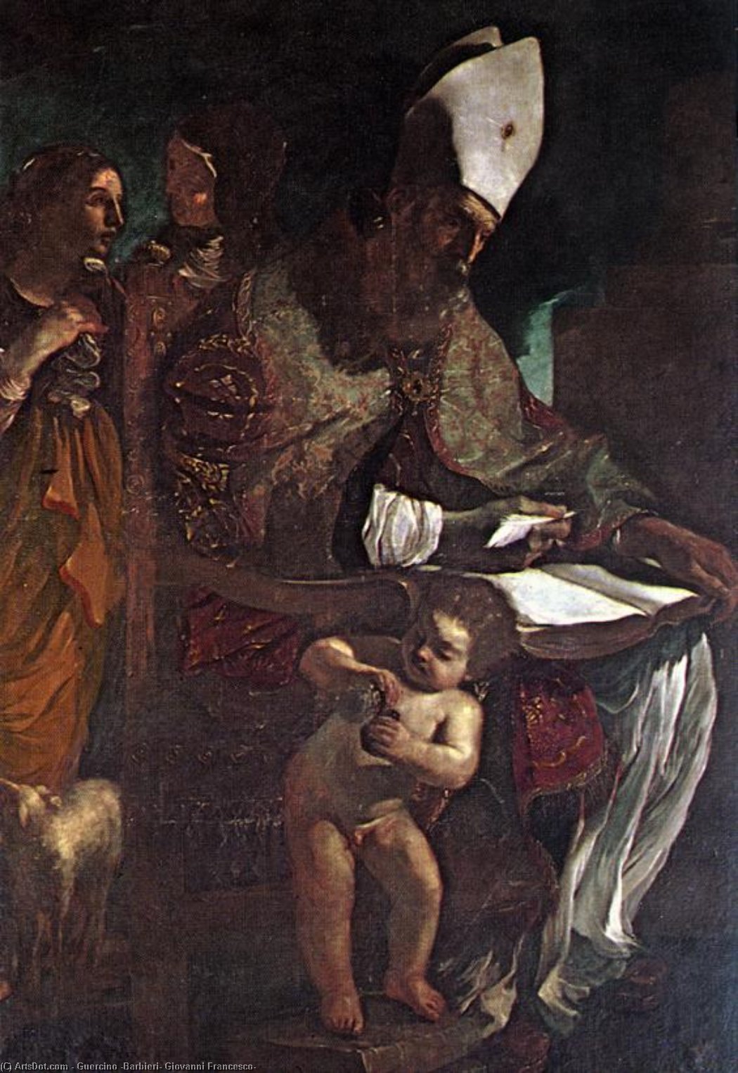 St Augustine — Guercino