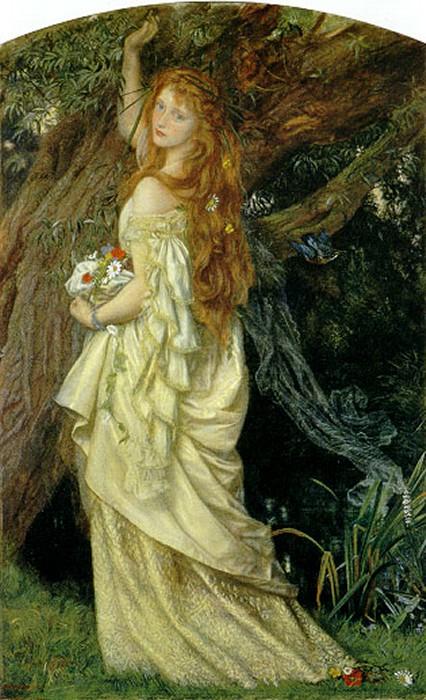 Ophelia (and Will He Not Come Again.'')'' — Arthur Hughes