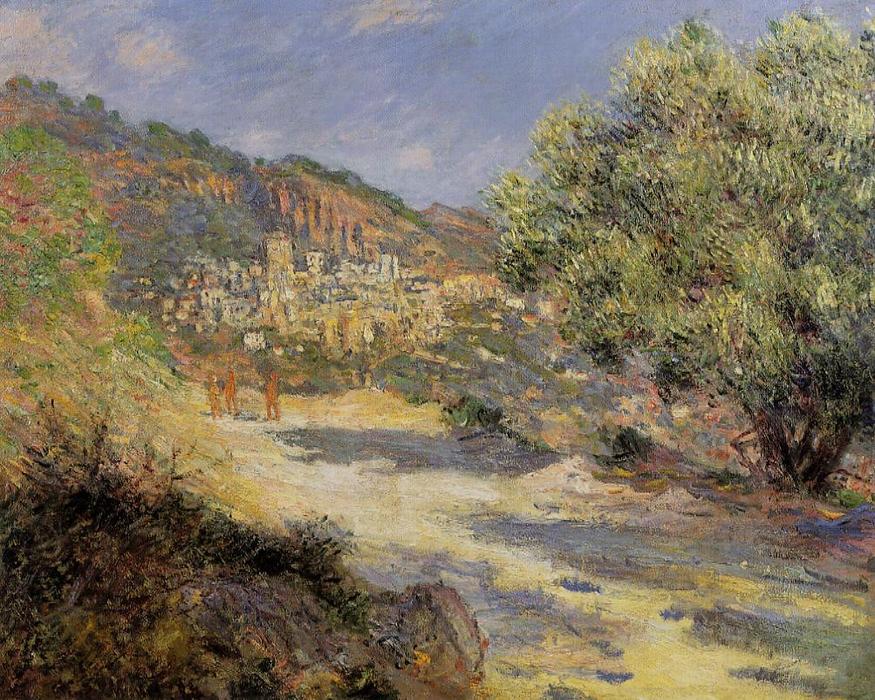 The Road To Monte Carlo — Claude Monet