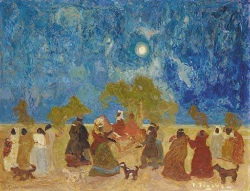 Hacia La Fiesta — Pedro Figari