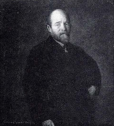 Henry George, (painting) — George De Forest Brush
