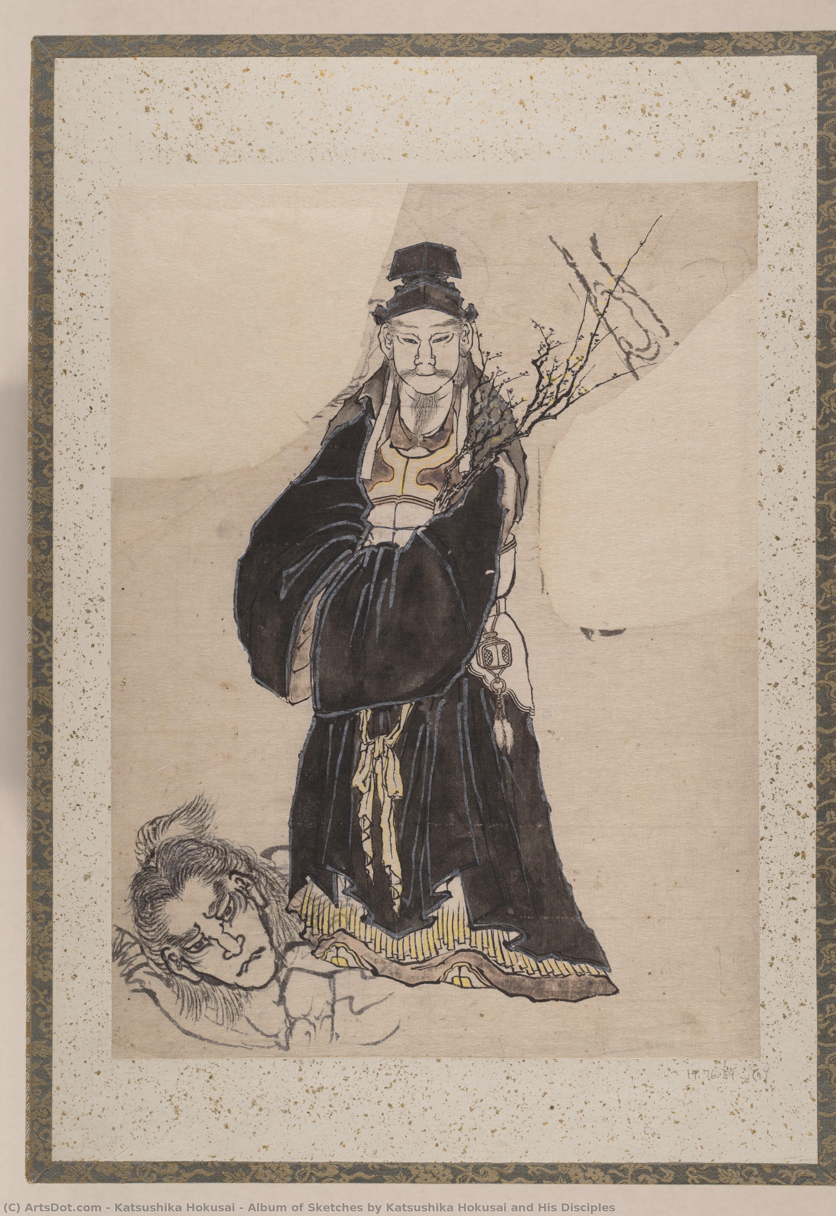 Album Of Sketches By Katsushika Hokusai And His Disciples — Katsushika Hokusai