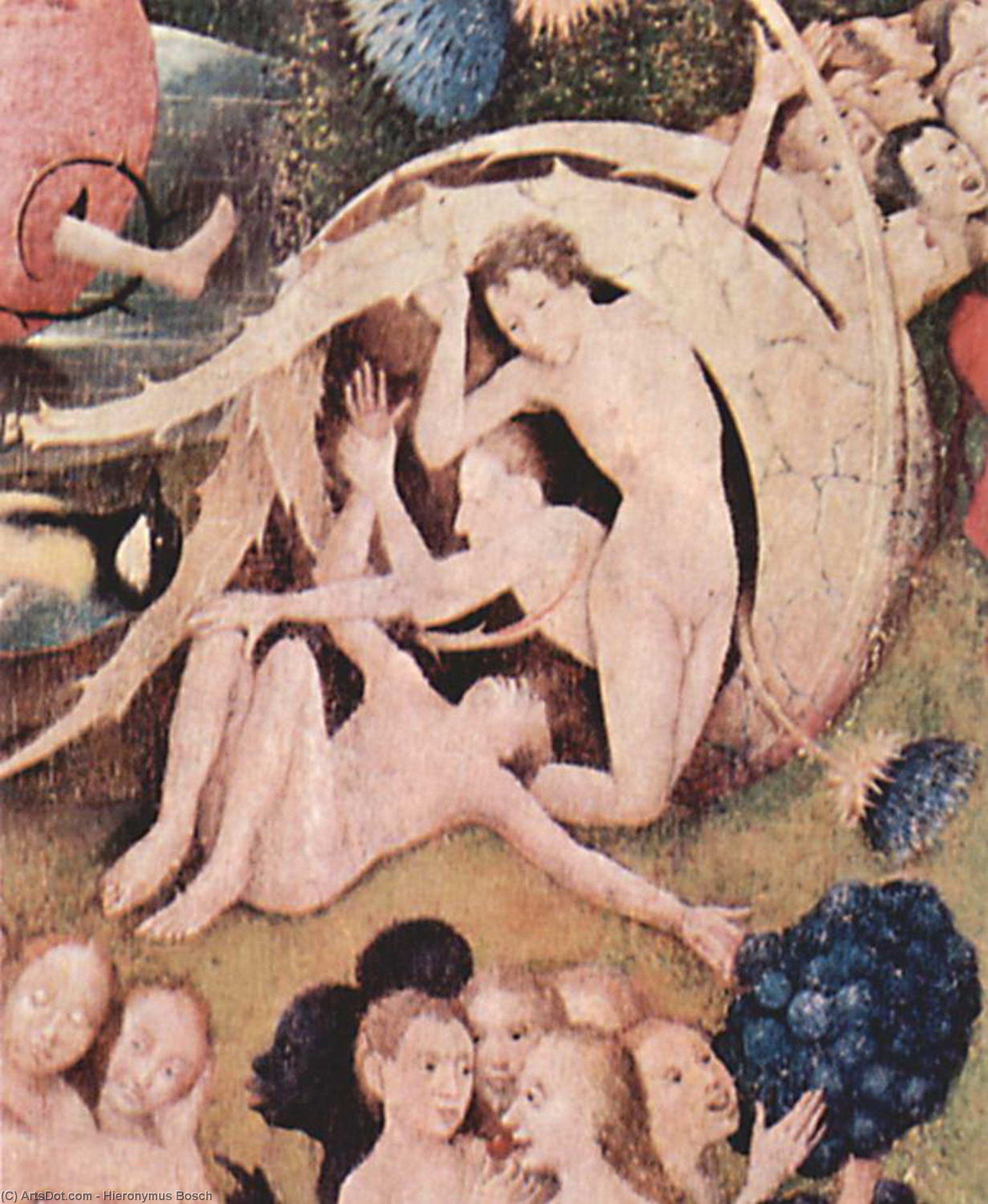 The Garden Of Earthly Delights (detail) (25) — Hieronymus Bosch