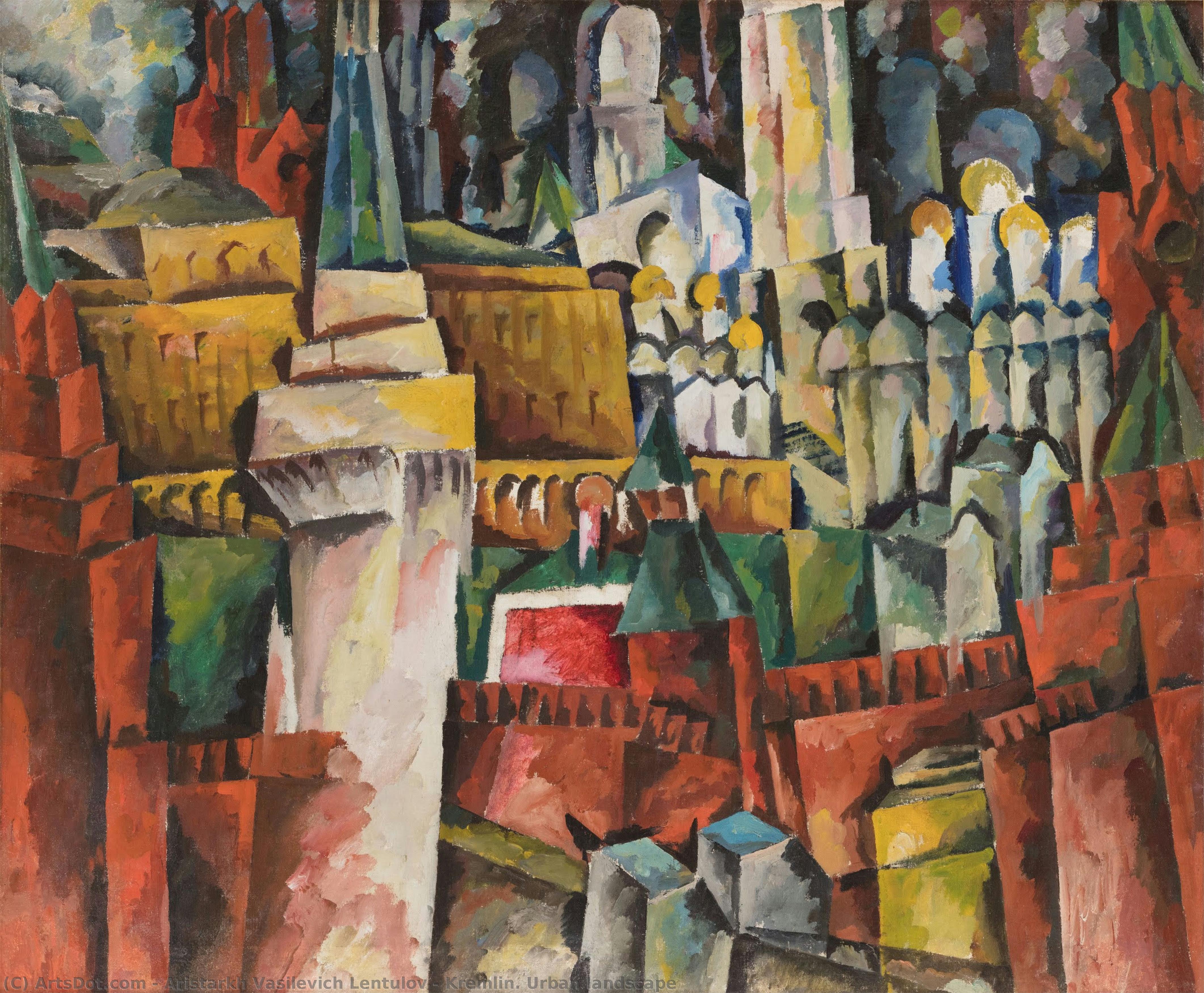 Kremlin. Urban Landscape — Aristarkh Vasilevich Lentulov