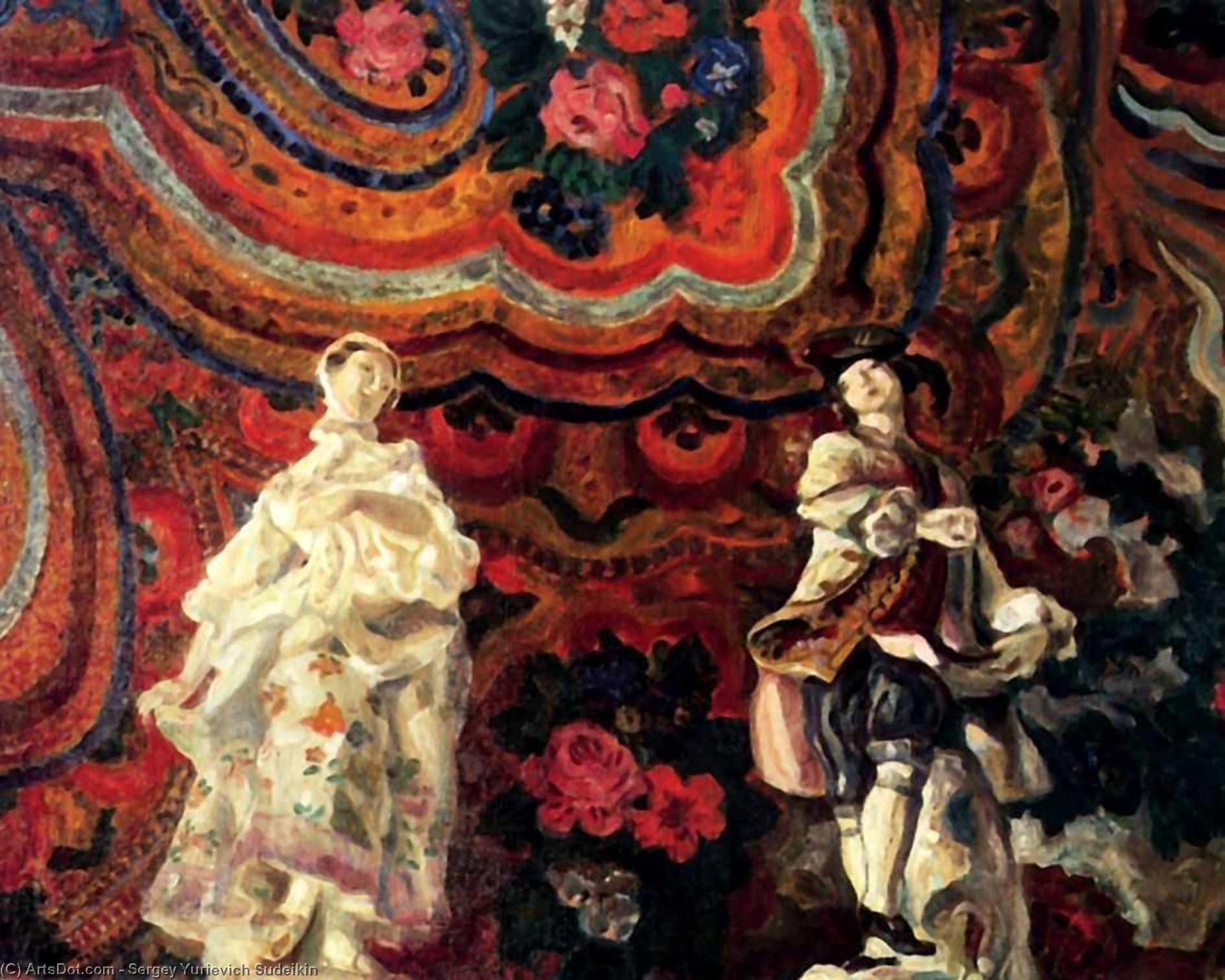 Saxon Figurines — Sergey Yurievich Sudeikin