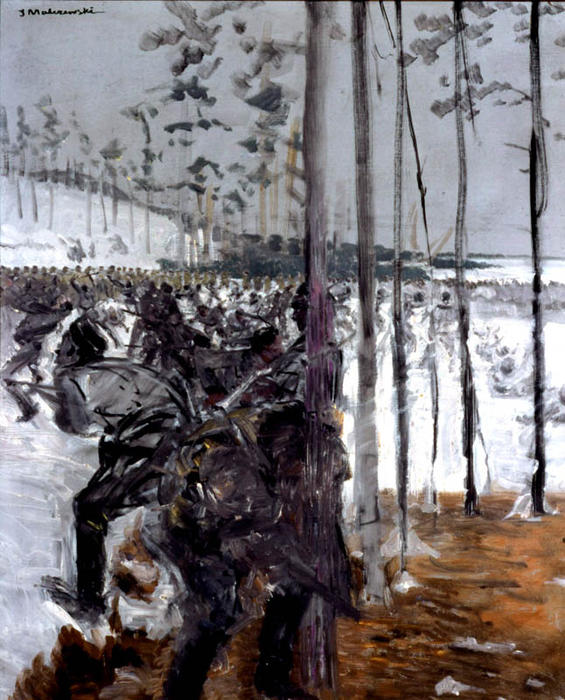 Insurgents In Combat — Jacek Malczewski