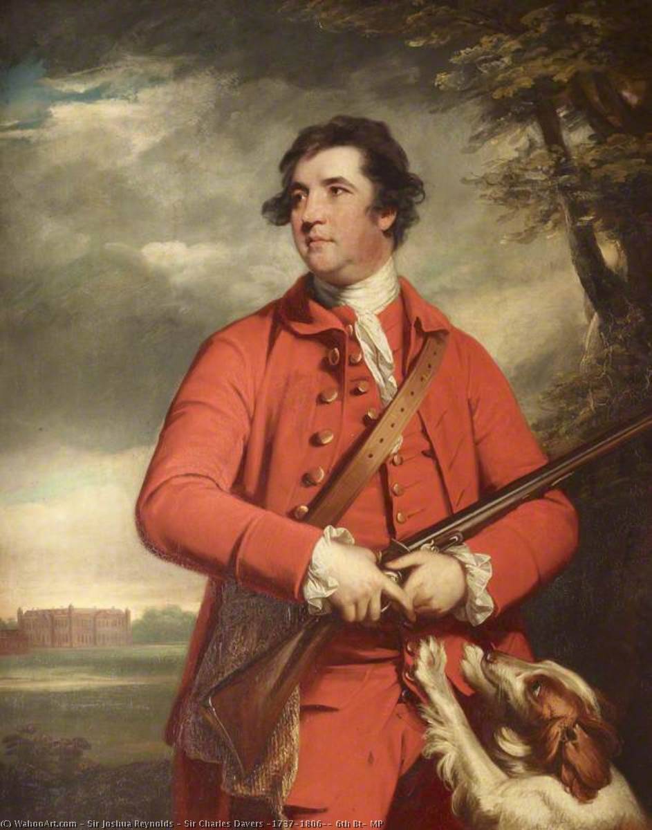 Sir Charles Davers (1737–1806), 6th Bt, Mp — Sir Joshua Reynolds