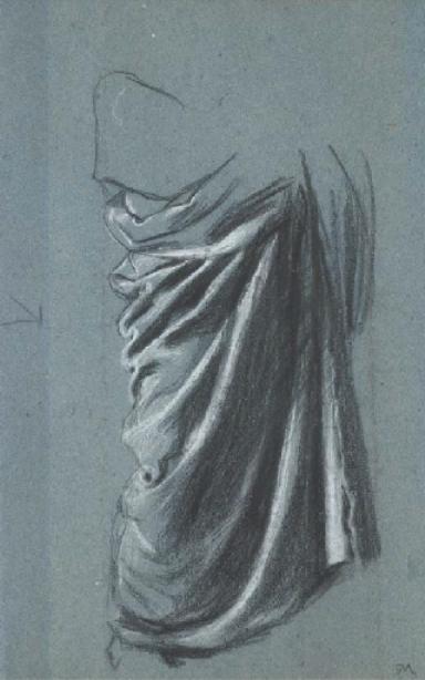 A Study Of Drapery — Jean-louis Ernest Meissonier