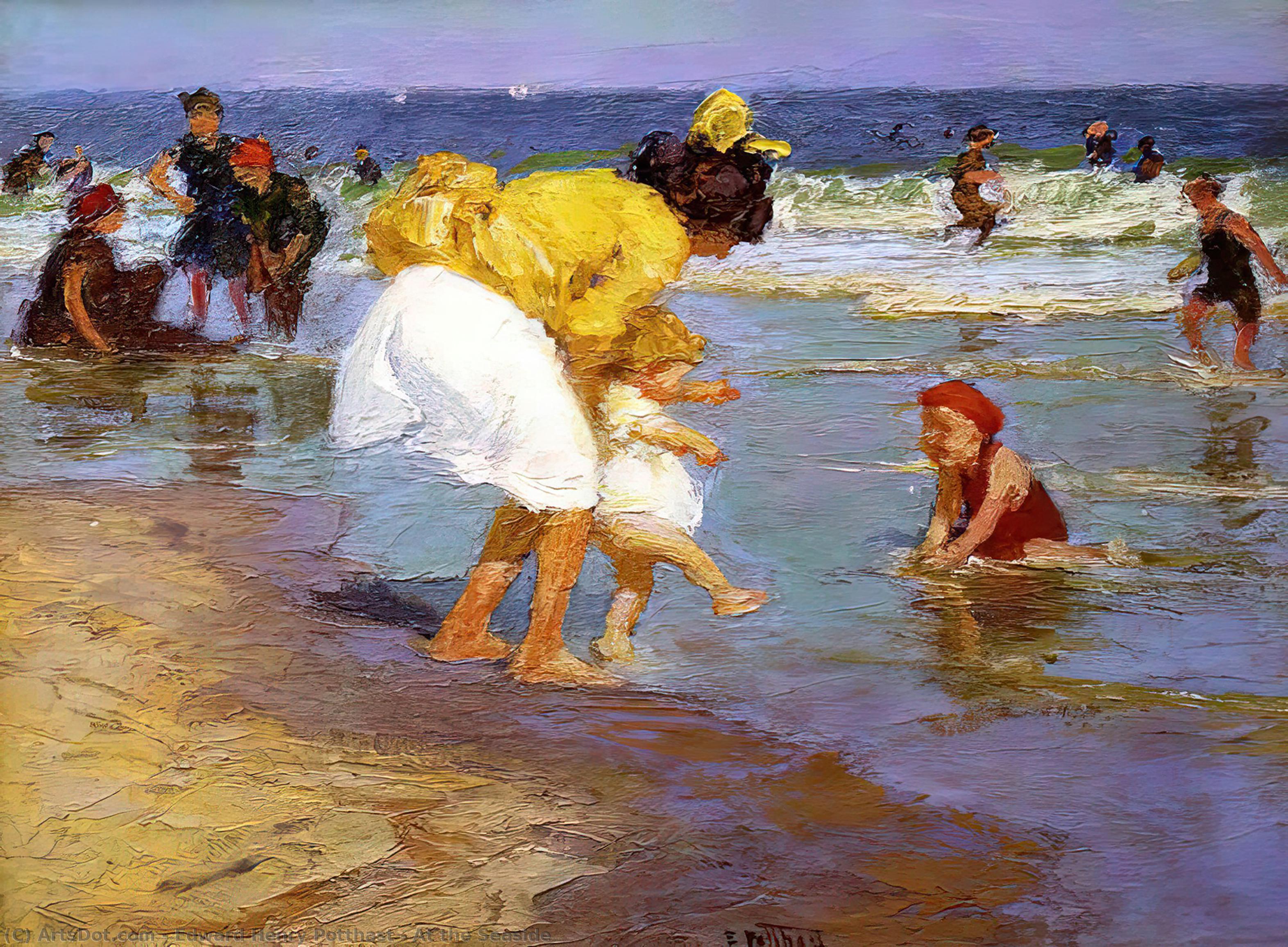 At The Seaside — Edward Henry Potthast