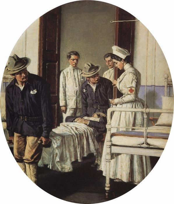In The Hospital — Vasily Vasilevich Vereshchagin